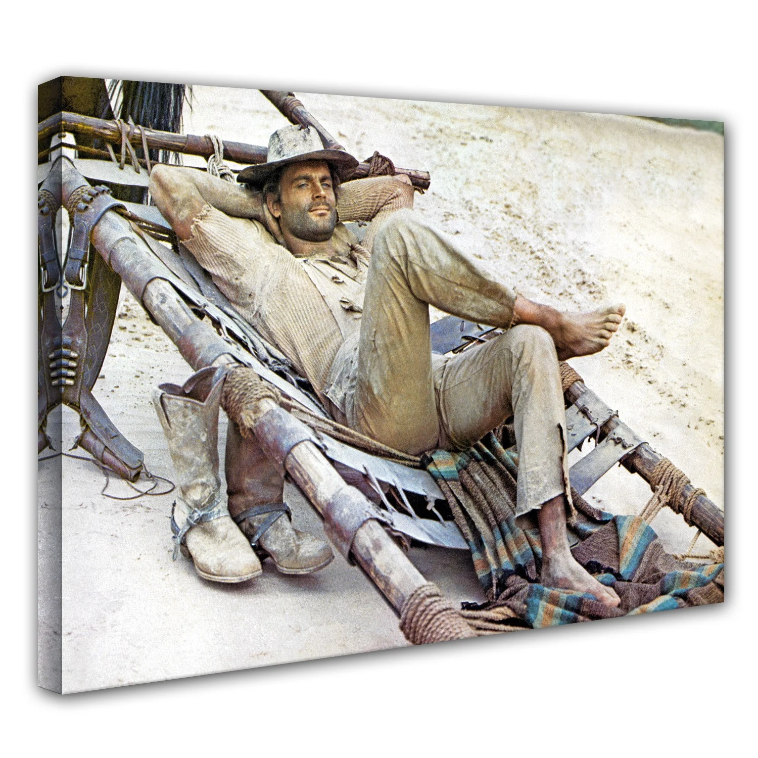 Canvas - Trinity - Flatbed - They Call Me Trinity - Terence Hill - Image 2