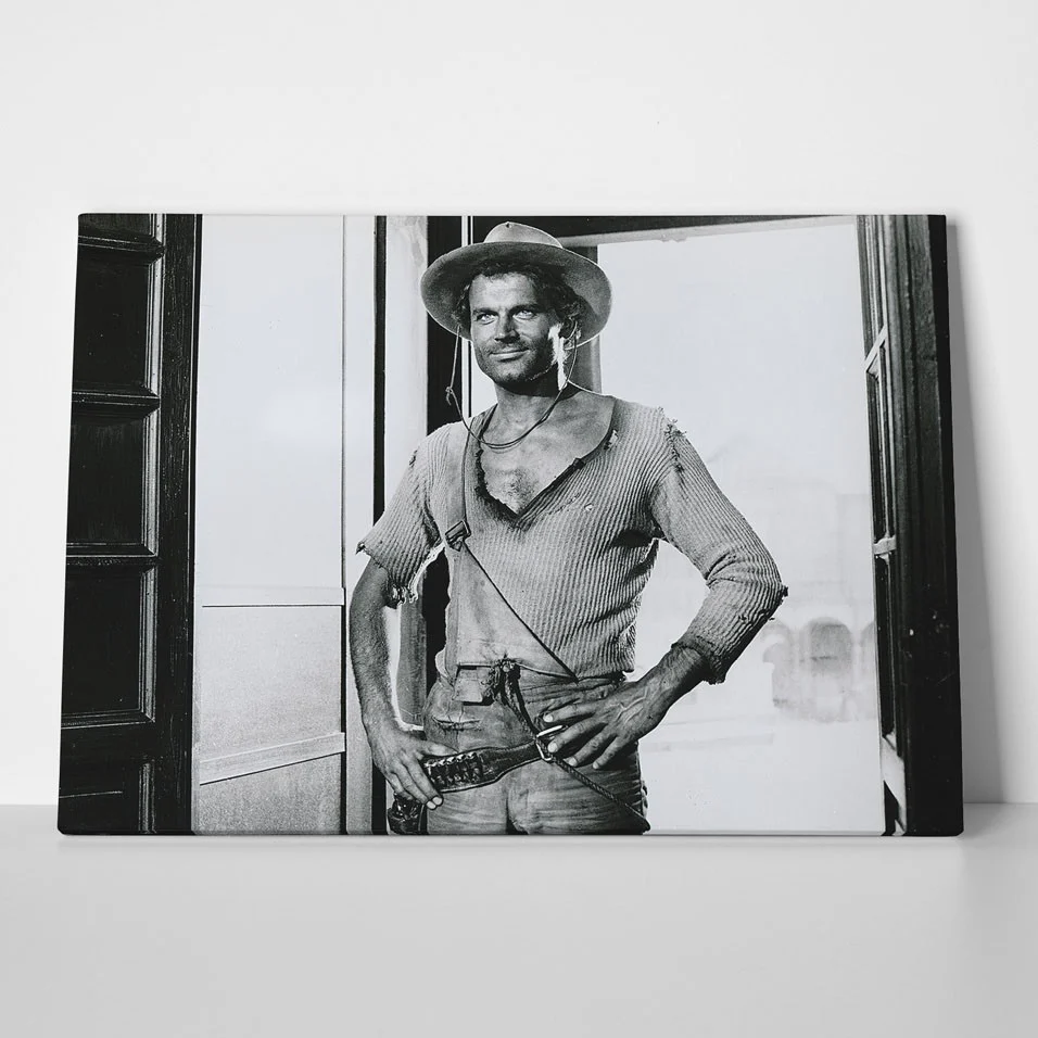 Canvas - Trinity - Saloon - They Call Me Trinity - Terence Hill - Image 2