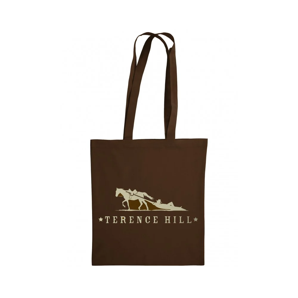 Cotton Bag - Terence Hill Logo (brown)