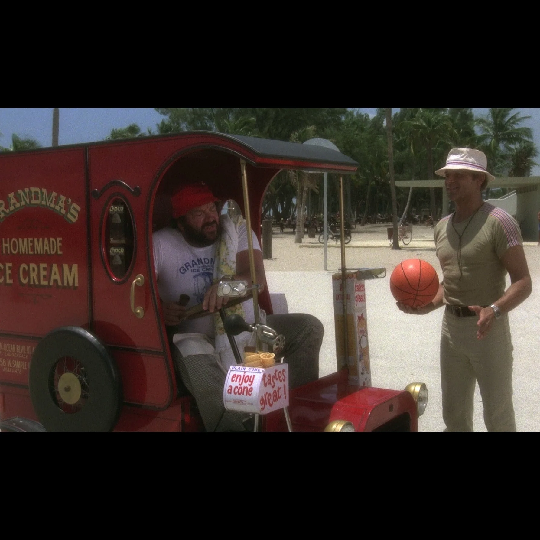 Grandma's Ice Cream - T-Shirt (white) - Odds and Evens - Terence Hill - Image 2