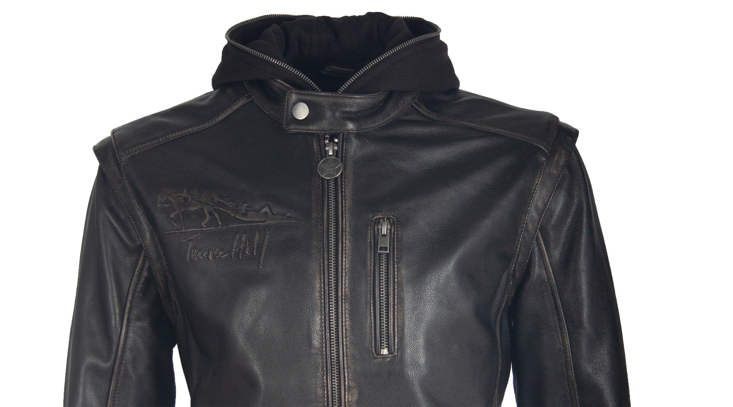 Limited Terence Hill leather jacket with original signature - Image 11