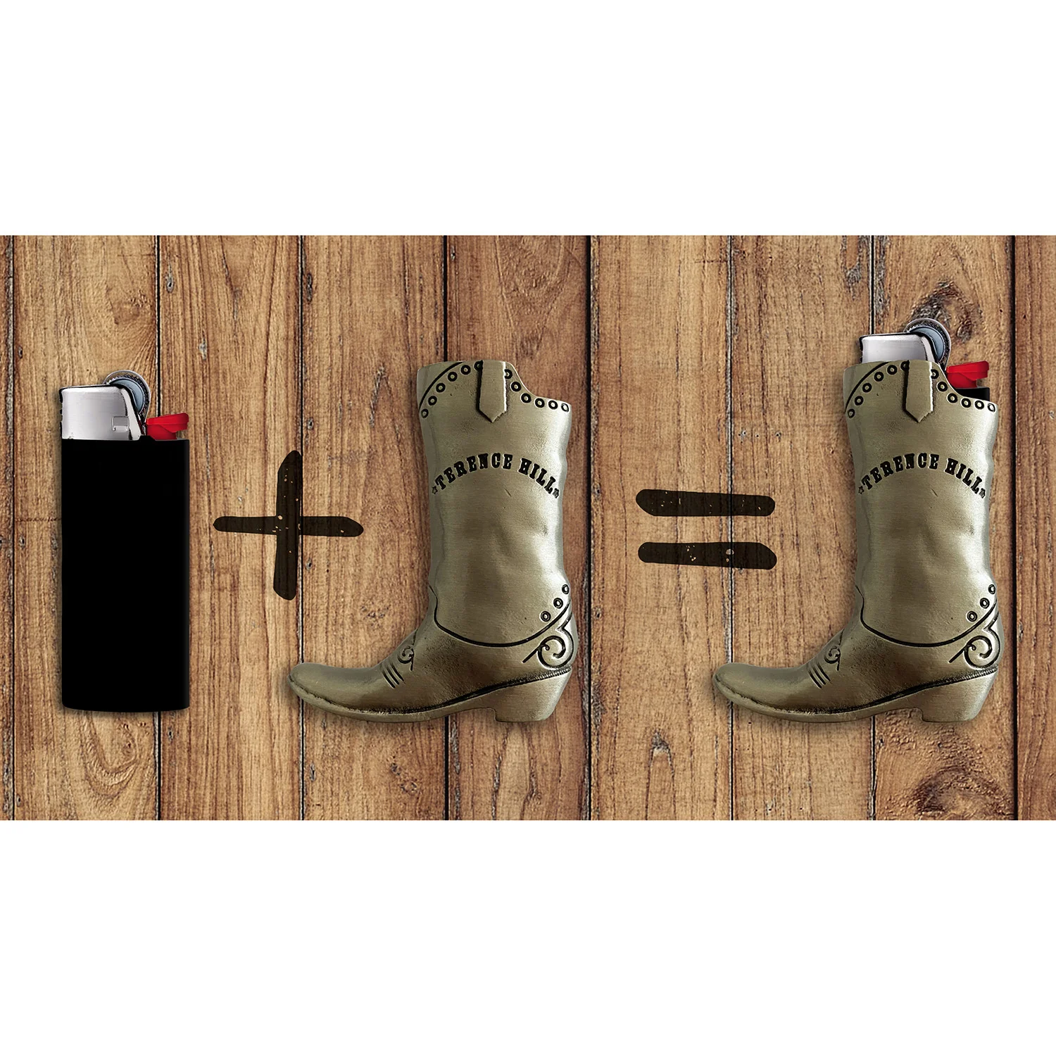 Terence Hill - Cowboy Boot Lighter Holder - Image 3