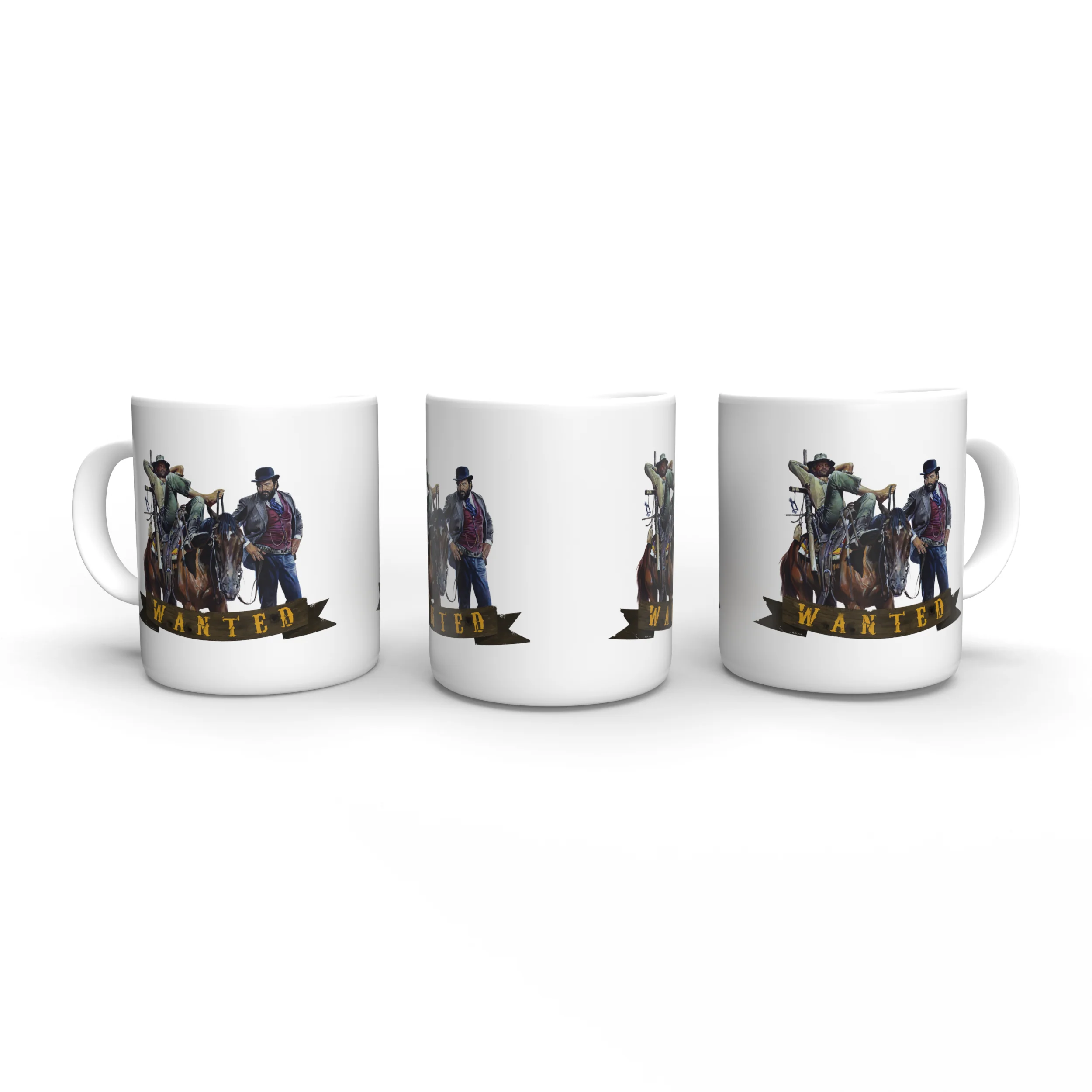 Wanted - Trinity is Still My Name - Mug - Terence Hill and Bud Spencer
